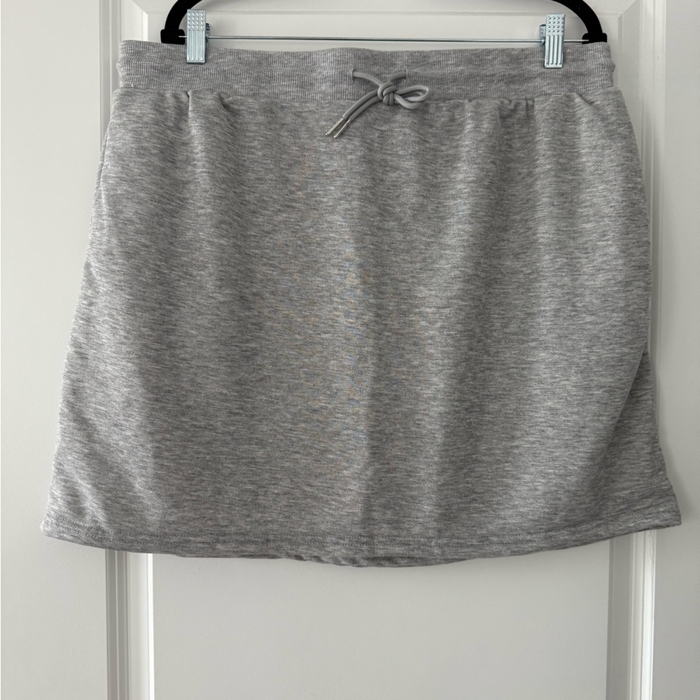 SHEIN Heather Gray Mini Skirt